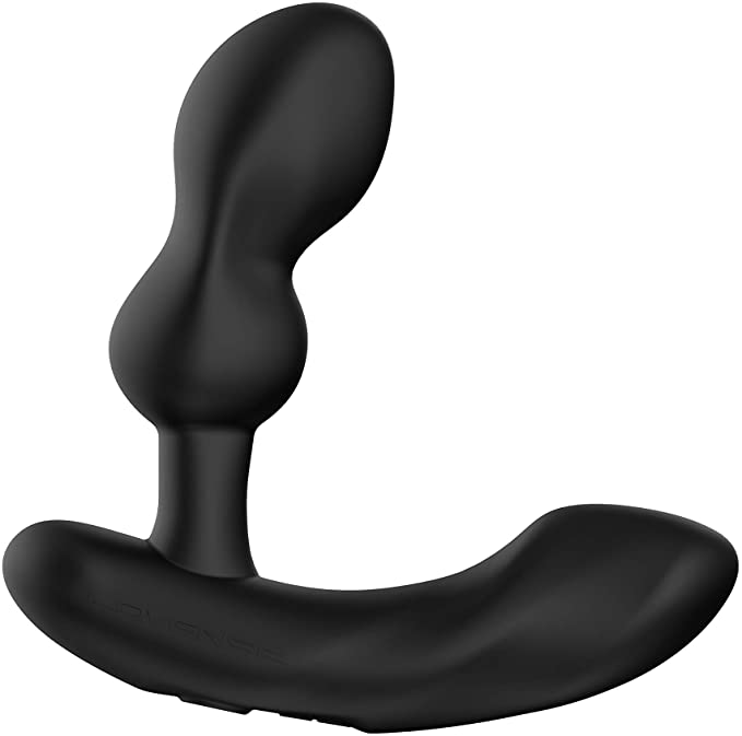 LOVENSE Edge 2 Adjustable Male Prostate Vibrator, Powerful Dual Motors Provide Incredible Vibrations, Optimized Neck and Head Fit Most Men, Quiet, Strong, Waterproof, Long Distance Bluetooth Control