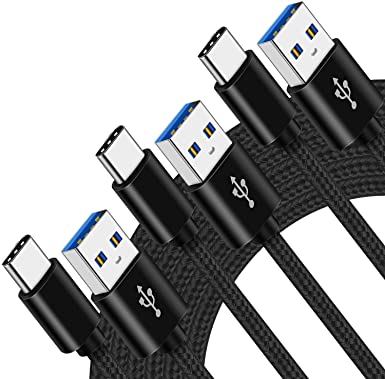 USB C Charger Cord 3FT 6FT 10FT Charging Cable for Samsung Galaxy A71 5G A21 A51 S20 /S20 Plus/S20 Ultra/A50 A20 A11,S10 S10E S10 ,S9 S8,Note 10 9 8 20,Pixel 3A 3 4 4A XL,3A Fast Charge Power Wire