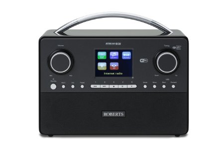 Roberts Radio Stream93i DABDABFM RDS and WiFi Internet Radio with Three Way Speaker System