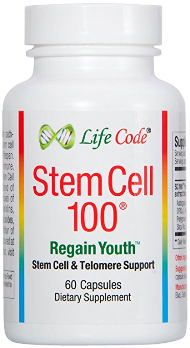 Stem Cell 100-100% Vegetarian Anti-Aging & Stem Cell Supplement