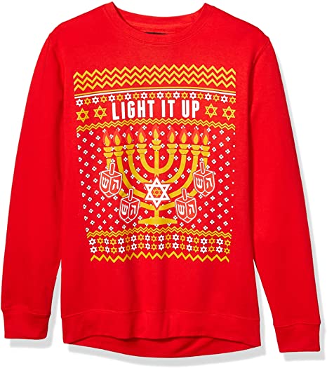Hybrid Apparel Ugly Christmas Crew Sweatshirt