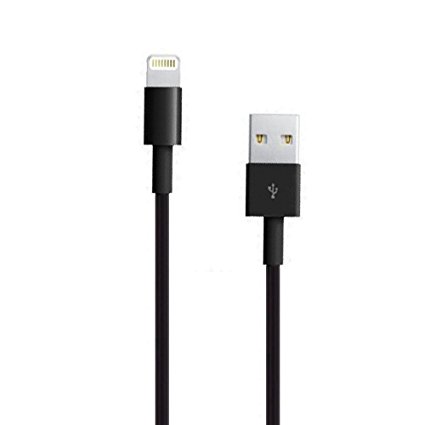 8 Pin usb Cable , 6Ft High Speed Lightning to USB Cable Charger Cord for iPhone 7/ 7 Plus/ 6s/ 6s Plus /5s/SE/iPad/iPod [Black]