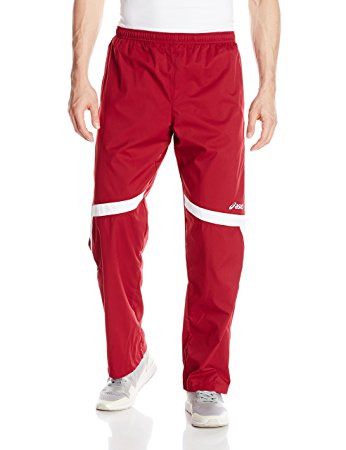 ASICS Men's Surge Warm-Up Pant (Cardinal/White)