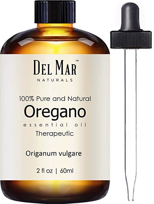 Del Mar Naturals Oregano Oil; 100% Pure and Natural, Therapeutic Grade Oregano Essential Oil, 2 fl oz