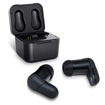 Photive True Wireless Bluetooth Earbuds TWS Micro III Sweatproof Earphones with HD Sound, in-Ear Comfortable & Secure Fit, Long Lasting, Perfect Bluetooth for Android & iOS Headphones