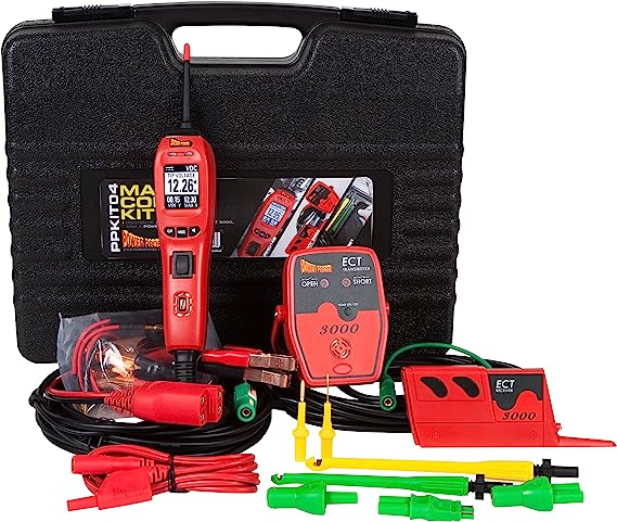 Power Probe IV Master Combo Kit - Red (PPKIT04) Includes IV with PPECT3000 and Accesso