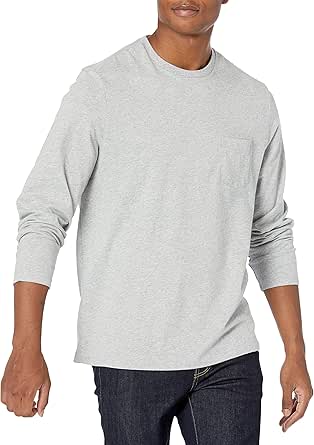 Amazon Essentials Men's Regular-Fit Long-Sleeve T-Shirt