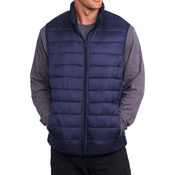 alpine swiss Men’s Lightweight Down Alternative Vest Jacket