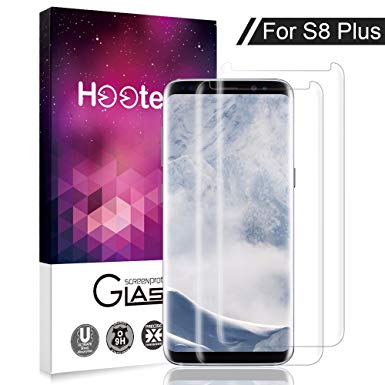 Samsung Galaxy S8 Plus Screen Protector, CBoner Tempered Glass 3D Touch Compatible,9H Hardness,Bubble (2 Pack) -A1