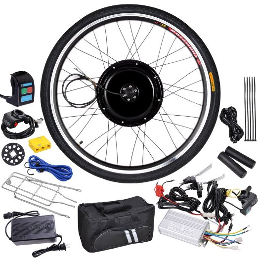 AW 36V 800W 26 Electric Bicycle Front Hub Conversion Kit Electric Bicycle Speed Control Cycling Conversion