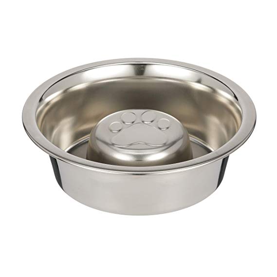 NEATER PET BRANDS Slow Feed Bowl Stainless Steel - Standard Bowls Fit Elevated Feeders