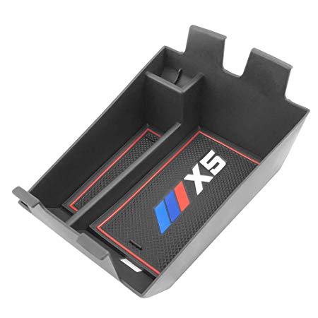 Yeeoy Center Console Insert Organizer Tray Armrest Box Glove Box Storage Fits 2019 BMW X5 X6