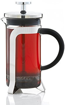 GROSCHE Oxford French Press Coffee and Tea Maker with Stainless Steel Mechanism, 350 ml 11.8fl oz