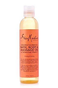 SheaMoisture Coconut & Hibiscus Bath Body and Massage Oil