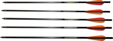 Barnett Outdoors Carbon Crossbow 20-Inch Arrows with Field Points (5 Pack)