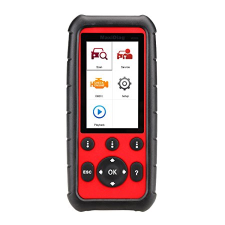 Autel MaxiDiag MD808 Diagnostic Scanner tool for Engine, Transmission, SRS and ABS systems with EPB, Oil Reset, DPF, SAS and BMS (Upgraded Version of MD802 4 Systems)