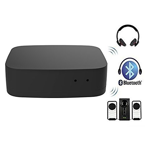 Bluetooth Transmitter & Receiver, M.Way 2 In 1 Wireless Audio Adapter Digital Optical with 3.5mm Stereo Cable for TV, PC, Laptop, Home Stereo, Headphone, Speakers, iPhone, MP3/MP4