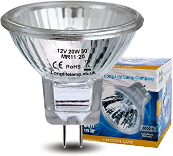 5 x MR11 20w Halogen Light Bulbs Lamp 12v