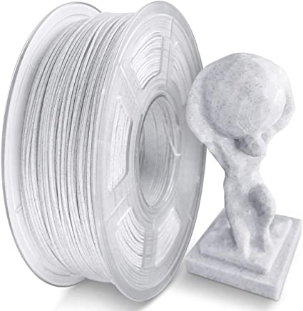 Marble PLA 3D Printer Filament, JAYO 3D Printing PLA Filament 1.75mm, 1kg(2.2LBS) Spool, PLA Marble