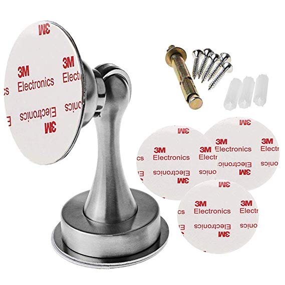 FOLAI Stainless Steel Magnetic Door Stop Door Catch Metal Door Holder Doorstop