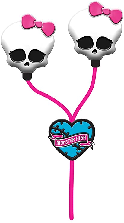 Monster High Skull Earbuds - Pink (11348) - Style May Vary