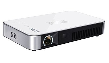 Nuprojector: Holight Full HD smart projector support 1080P DLP LED Portable Home Theater Blue-ray 3D & Chromecast, or Apple TV compatible,Super bright 1200 Lumens 30,000 hours Osram lamp, 10400mAh Built-in Rechargeable Battery, 2x3W stereo speaker, Android 4.4