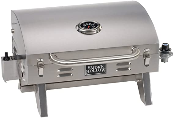 Masterbuilt 205 Stainless Steel Gas Grill, Tabletop (Old Version)