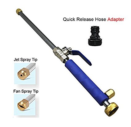Windaze Power Washer High Pressure Spray Nozzle Garden Hose Wands Great for Car Washing and High Outdoor Window Washing