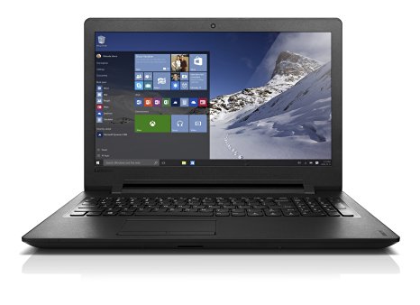Lenovo ideapad 110 15.6-Inch Notebook (Black) - (Intel Pentium N3710 1.6 GHz, 8 GB RAM, 1 TB HDD, Windows 10)