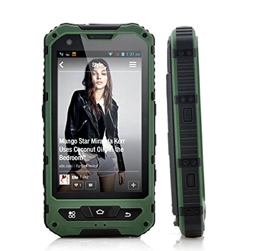 Military Outdoor Rugged Cellphone Ip68 Waterproof Dustproof Shockproof Dual Sim 4 inch Andriod 4.4.2 Mobile Phone Unlocked Supporting NFC