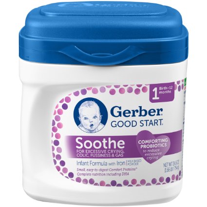 Gerber Good Start Soothe Non-GMO Powder Infant Formula Stage 1  266 oz 4 Count