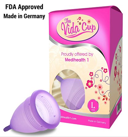 The Menstrual Cup that Surpasses all Menstrual cups, introducing the Vida Cup, better than the rest. Guaranteed to give you your perfect period during your Menstruation cycle or your money back. Click "Add to Cart" NOW