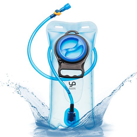 YA-YA Hydration Bladder - Multipurpose Sports Water Reservoir Pack - Durable & 100% Leak Proof - Anti-Bacterial BPA Free & FDA Approved - Free Bonus - 2liter/70Oz