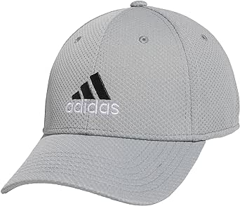 adidas Men's Zags 2.0 Structured Mid Crown A-Flex Stretch Fit Hat