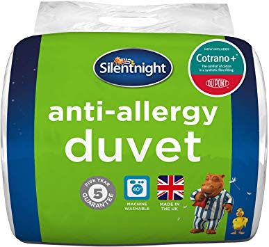 Silentnight Added Value Anti-Allergy 10.5 Tog Duvet, King, 80% Polyester, 20% Cotton, White