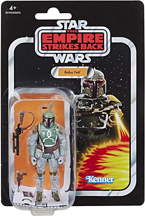 Star Wars The Vintage Collection Episode V: The Empire Strikes Back Boba Fett 3.75"-Scale Action Figure – Collectible