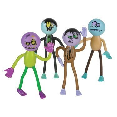 Bendable Zombie Toys (Pack of 12) by DOMAGRON