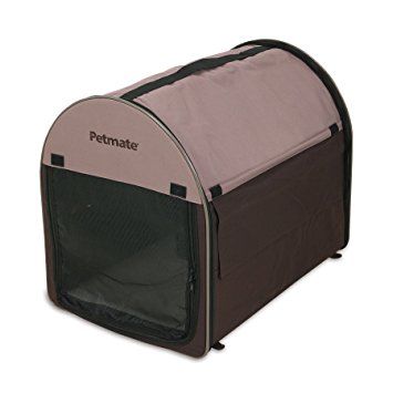 Petmate Portable Pet Home, Dark Taupe/Coffee Grounds Brown