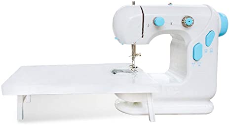 Eamplest Sewing Machine Kit, Portable Electric Mini Embroidery Machine for Beginners Children DIY Enthusiasts