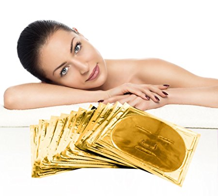 European Diamond Indulgence Luxury Gold Face Mask (12 Pack)