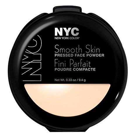 N.Y.C. New York Color Smooth Skin Pressed Face Powder, Translucent, 0.33 Ounce