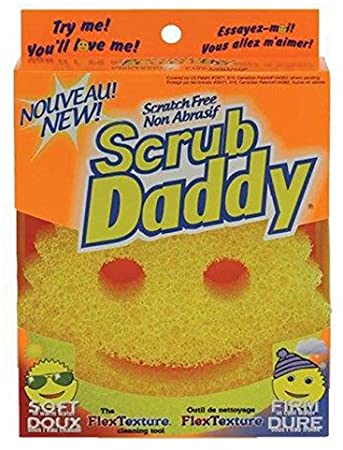 Scrub Daddy All Purpose Cleaning Sponge (Yellow) - Pack of 2