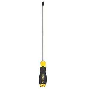 STANLEY STMT60816-8 Cushion Grip Screwdriver - Black 1 Piece PH3 X 250mm