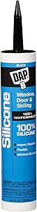 Dap 08642 9.8 fl oz Dow Corning® Black Silicone Sealant