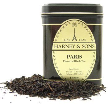 Harney & Sons Flavored Black Tea, Paris, 7 Ounce
