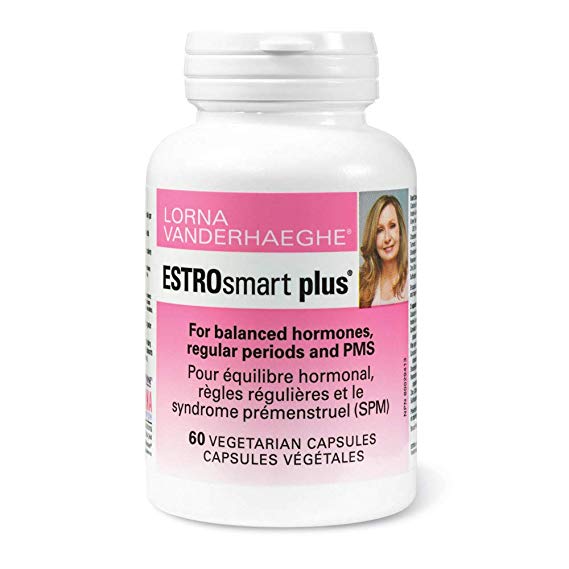 Lorna Vanderhaeghe ESTROsmart Plus With Vitex | Hormone Support Supplement | 60 Capsules
