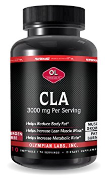 Olympian Labs Cla-conjugated Linoleic Acid, 3000 mg, 210 sotfgels (70 servings)