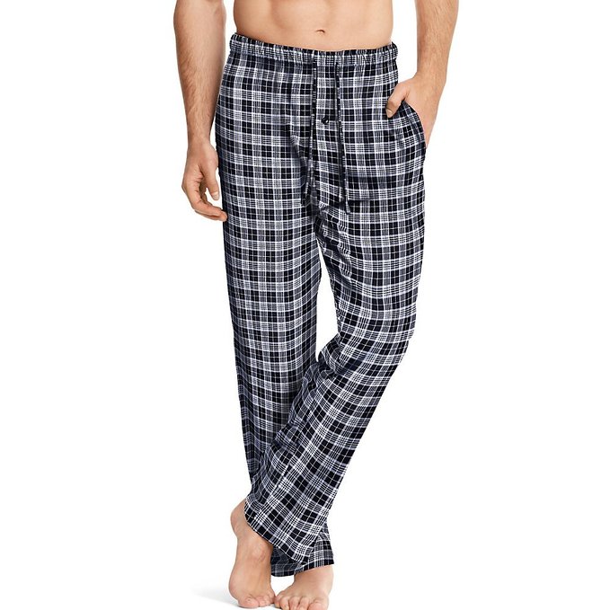 Hanes Men's ComfortSoft Cotton Printed Lounge Pants