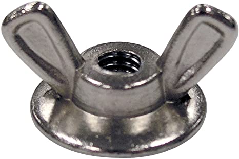 The Hillman Group 831491 XL Washered Wing Nut 1/4-20 (1 Pack of 100)