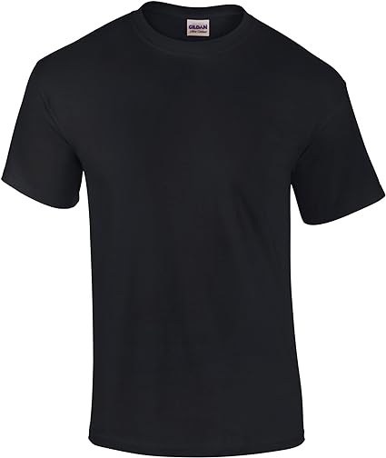 Gildan Men's Heavy Cotton T-Shirt - Large - Black